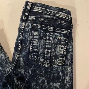 NWOT PSYCHEDELIC STONEWASHED RARE RAG & BONE SKINNIES!!